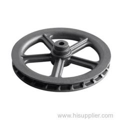 Cast Iron emarginate wheel