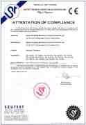 Hydraulic conductor tensioner CE certificate