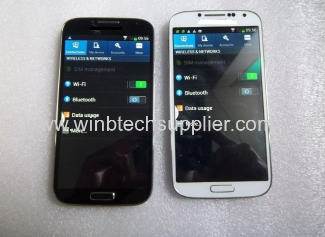 s4 i9500 real 5inch 1280x720 showing 1920x1080 2g ram showing 16g rom phone