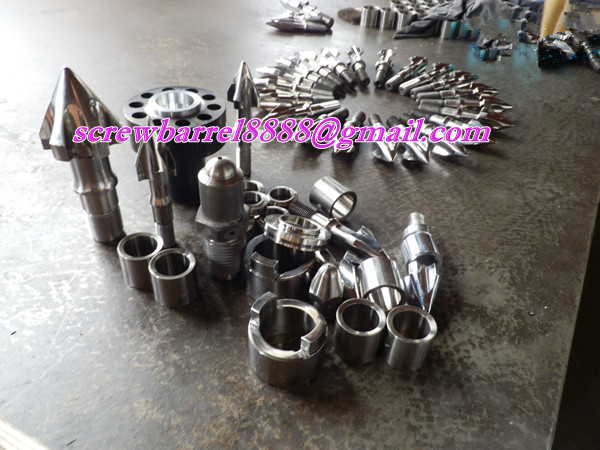 PVC injection bimetallic barrel and screw