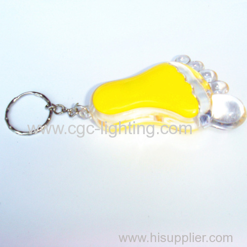 cute and high power mini led keychain flash light