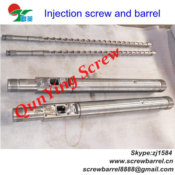 PVC injection bimetallic barrel and screw