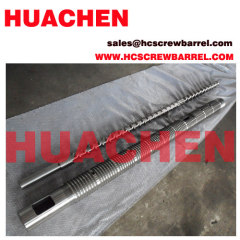 Screw barrel for extrusion