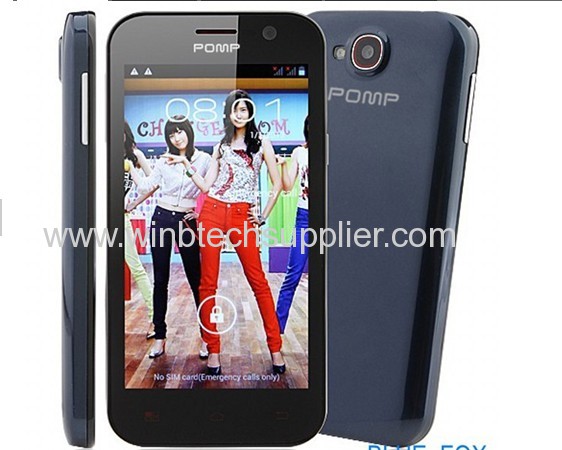 W89 promo 4.7 inch POMP MTK6589 Quad Core Andriod4.2 854x480 IPS 8MP+2MP 1G RAM+4G ROM GPS WIFI In Stock