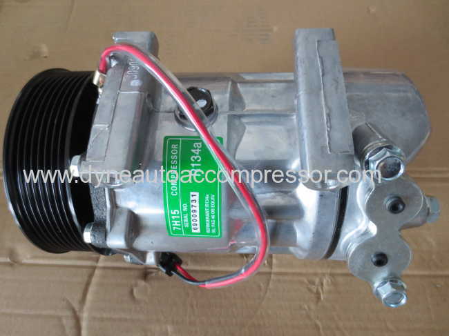 SANDEN 7H15 8067 7890 10575186 1376998 1412263 FOR SCANIA 94/114/124/144/164119MM PV8 24V DYNE auto AC compressor 