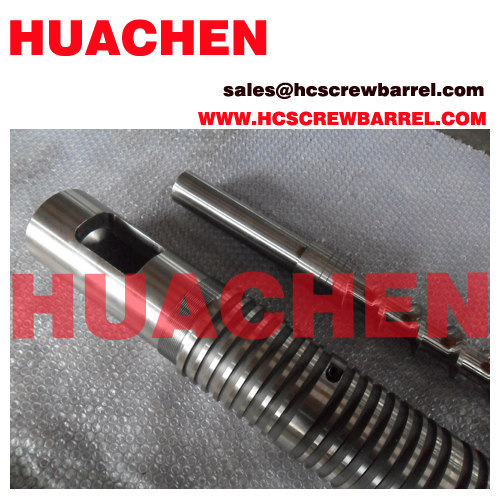 Screw barrel for extruder