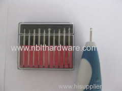 3v 10pcs mini drill And Accessory Set ;slim and smart design