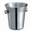 Horn shape ice bucket with handle