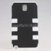 Rubberized Dual Layer Plastic & Silicone Hybrid Case for Samsung Note 3 N9000