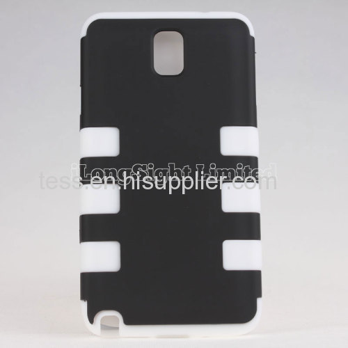 Rubberized Dual Layer Plastic & Silicone Hybrid Case for Samsung Note 3 N9000
