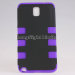 Rubberized Dual Layer Plastic & Silicone Hybrid Case for Samsung Note 3 N9000