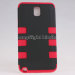 Rubberized Dual Layer Plastic & Silicone Hybrid Case for Samsung Note 3 N9000