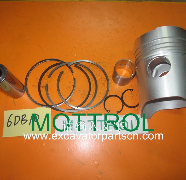 6DB10 PISTON RING FOR EXCAVATOR