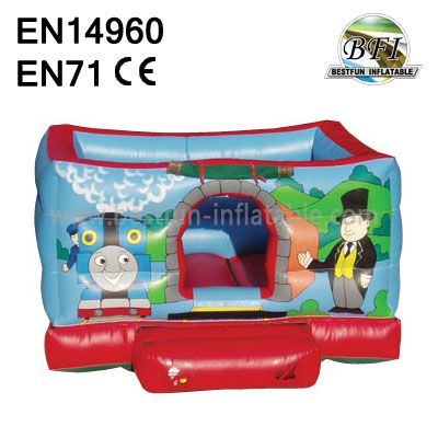 Happy Mini Thomas trainInflatableBouncer Castle