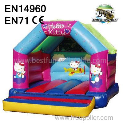 Simple Hello Kitty Inflatable House Jumping