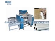 Stretch film and cling film slitter rewinder machine