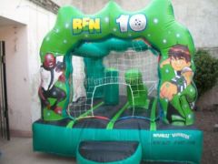 Attracting Ben 10 Inflatable Castle For Kids