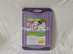 Plastic kitchen Cutting Board with Circle Handle