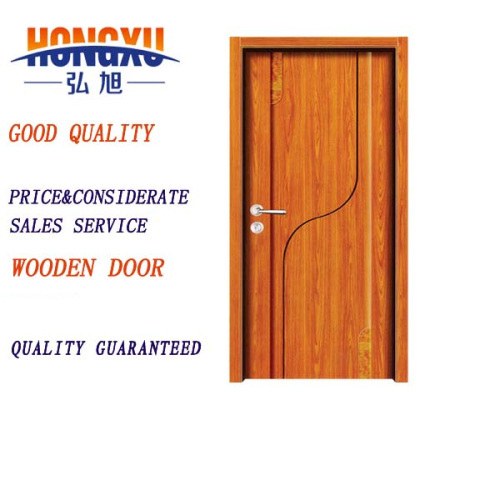 interior solid wooden door for villas