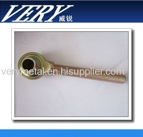Q235 screw threaded machined components for tractor parts with copper plating