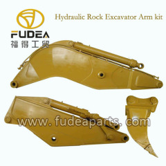 excavator rock arm and boom kit