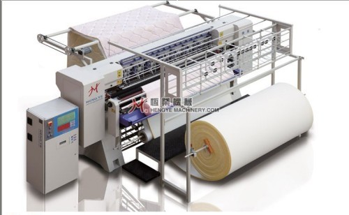 Computerized chain stitch mattress machine