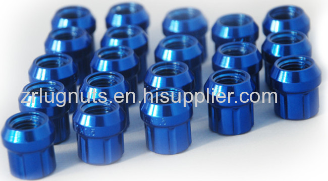Auto parts Small tunner lug nuts 23MM PVD