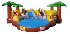 Jungle Inflatable Castle Jumping Playground