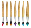 2013 promotional oil brush twist-action ballpen