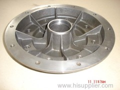 Cast steel pedestal parts