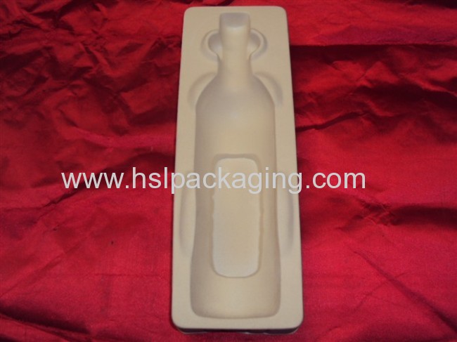 flocking Cosmetic plastic tray 