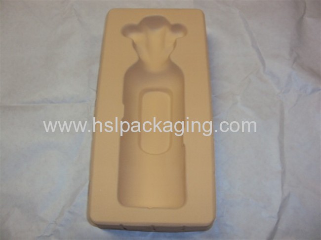 flocking Cosmetic plastic tray 