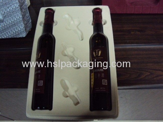 flocking Cosmetic plastic tray 