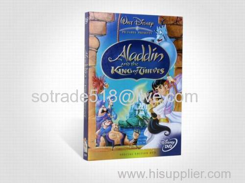 Aladdin and the King of Thieves III Cartoon Disney DVD Movies