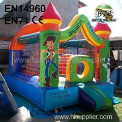 Cartoon PVC Inflatable Toy Story House Jumping