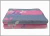 Stock printed coral fleece blanket 240-300gsm with good price
