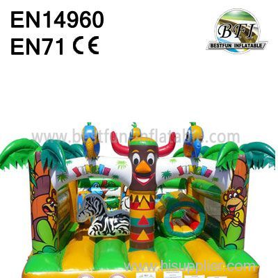 More Fun Indian Inflatable Bouncers jumping