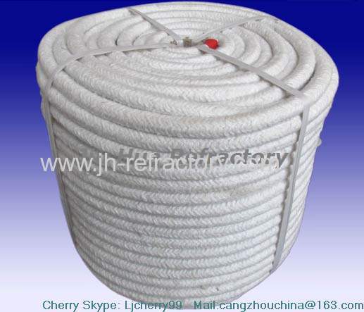 1000°C working temperature refractory ceramic fiber rope