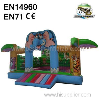 Inflatable Jumping Castles With Jungle for kids