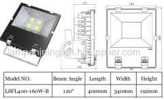 160w retrofit led flood light - outdoor IP65 - meanwell - bridgelux - 16000Lm - 95~295VAC