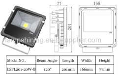 20w retrofit led flood light - outdoor IP65 - bridgelux - 1850Lm - 65~265VAC