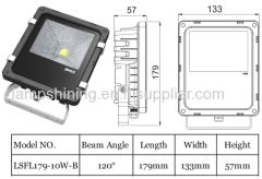 10w retrofit led flood light - outdoor IP65 - bridgelux - 900Lm - 85~265VAC