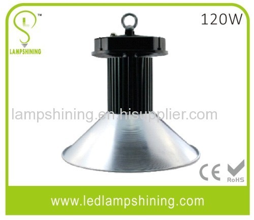 120W LED High Bay light Brdigelux - 10800Lm - meanwell driver - 400W HPS replacement - 5 years warranty