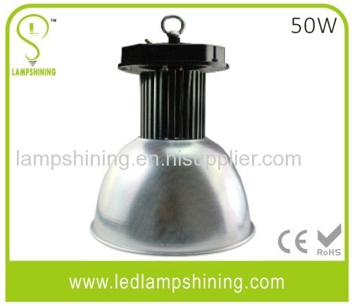 50W LED low Bay light Brdigelux - 4000Lm - meanwell driver - 150W HPS replacement - 5 years warranty