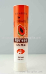 Cosmetic plastic tubes for hand cream