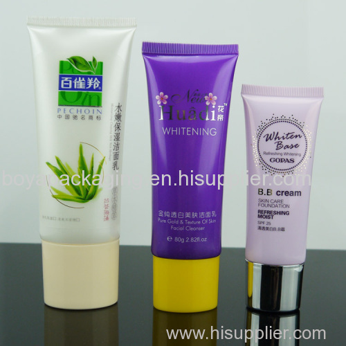 flat tube for cosmetic tube