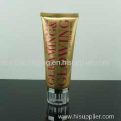 empty plastic cosmetic tube