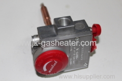 Gas water heater thermostat