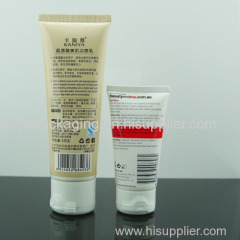 round plastic tube for cosmetic packaging