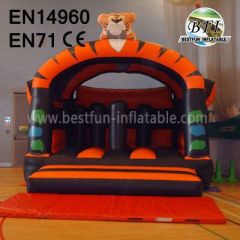 Big Inflatable Tiger Bounce House